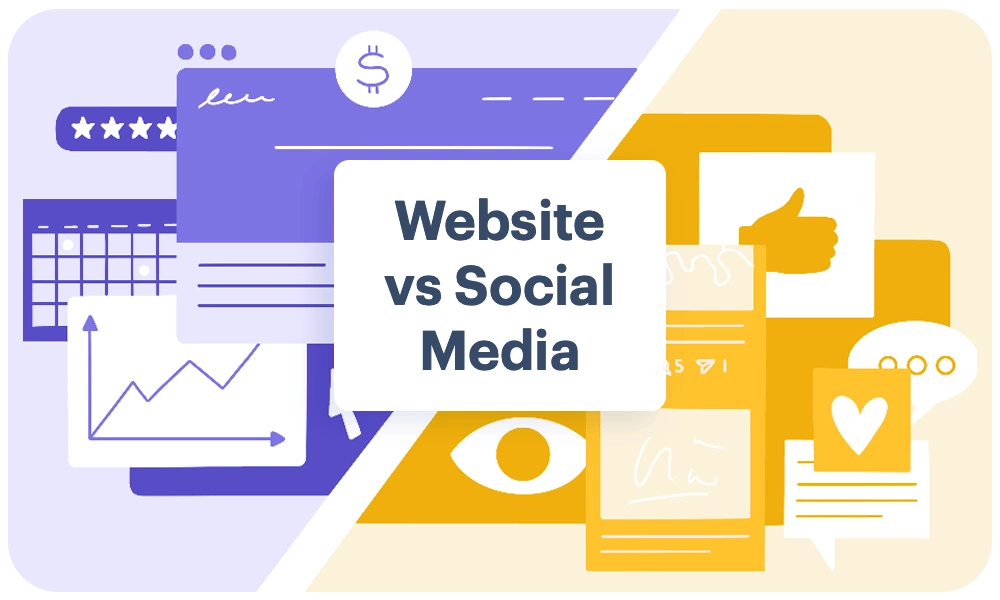 Difference Between a Website and Social Media Page