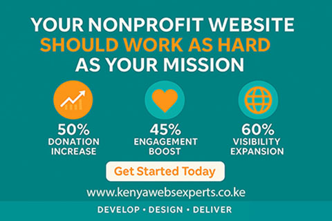 ngo website design in kenya